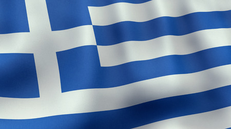 Bandera actual de grecia